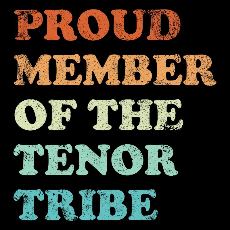 Fier membre de l’enfer rétro Tenor Tribe