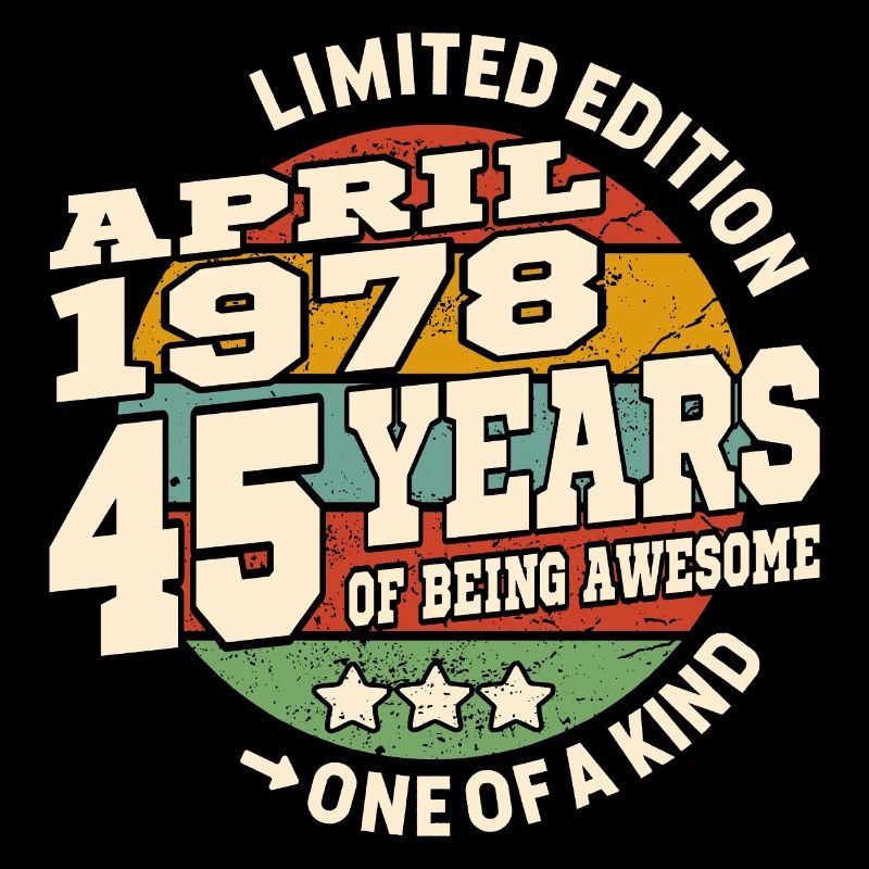 Né en avril 1978 - 45 ans