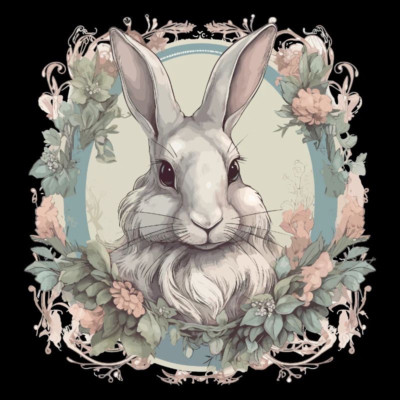 Rabbit Bunny Historical Art