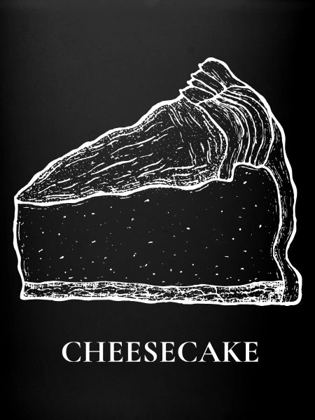 Cheesecake drawing