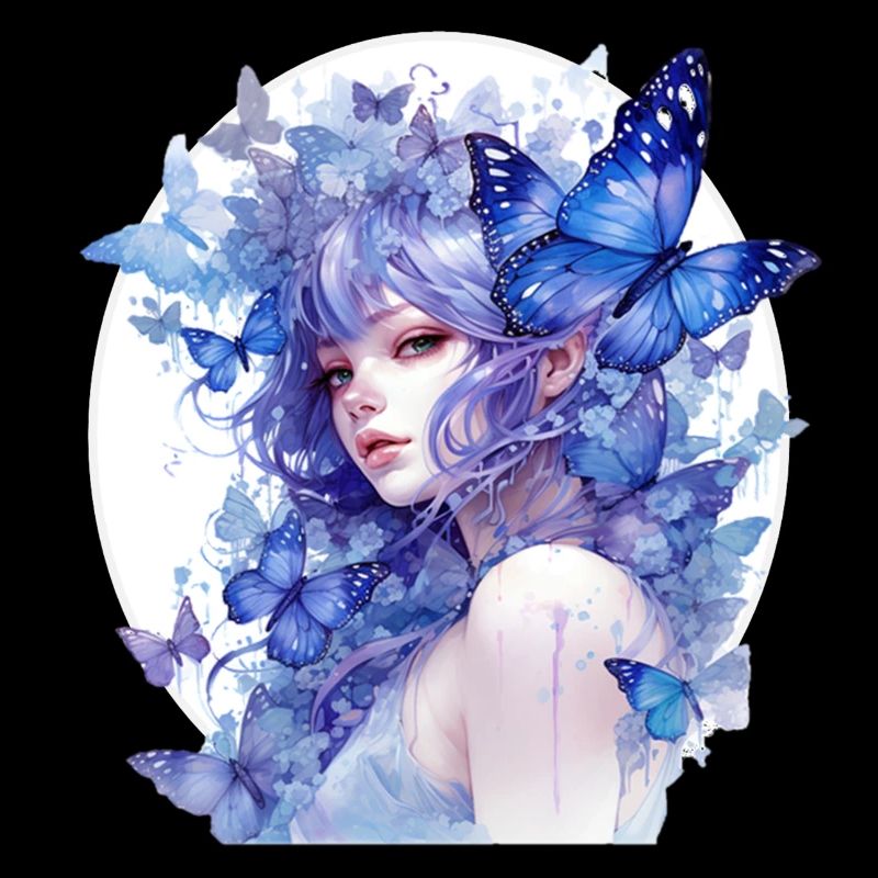 Morpho butterflies