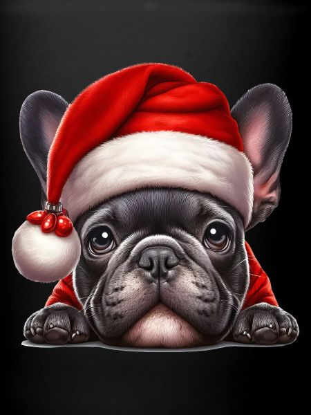 Mignon bouledogue français présente