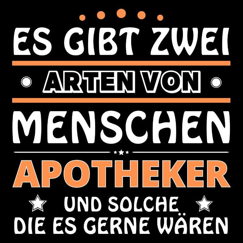 Apotheker Geschenk - zwei Arten von... Design