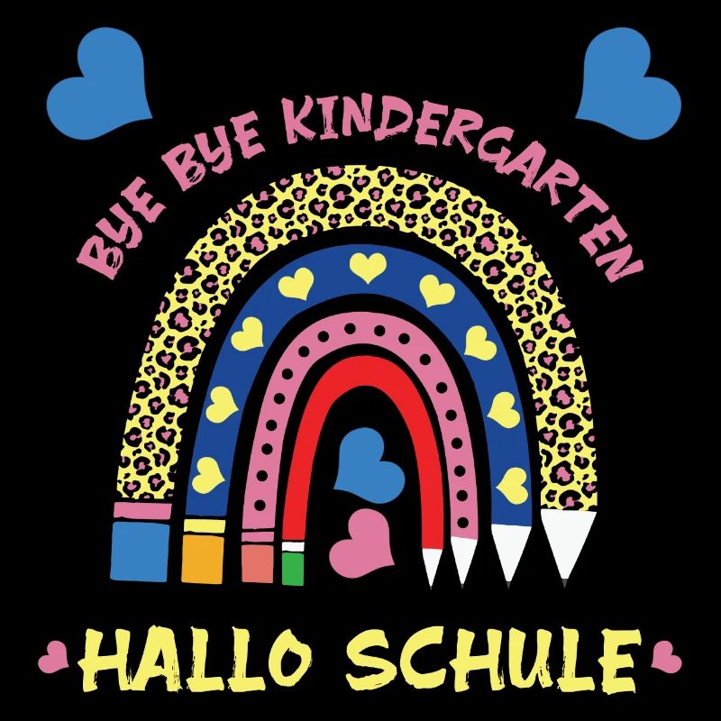 "Byebye Kindergarten - Hallo Schule" Einschulung