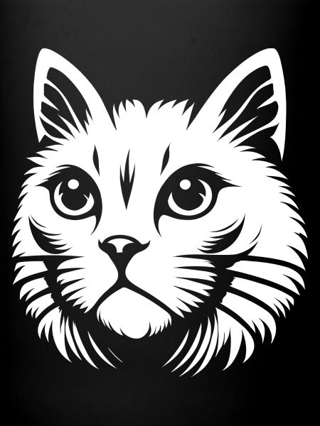 Chat blanc
