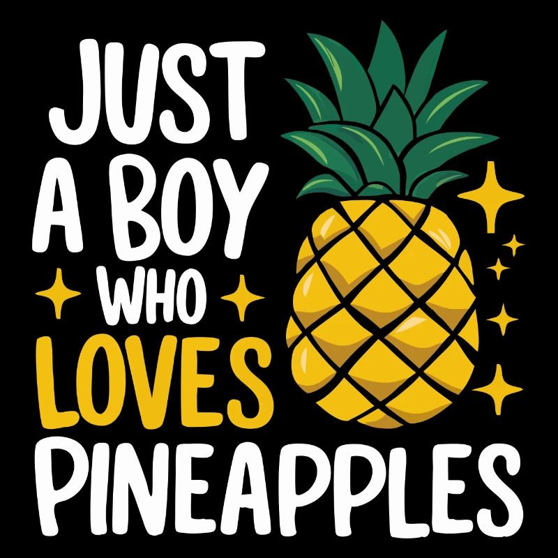Pineapple tropical hawaiian fruit