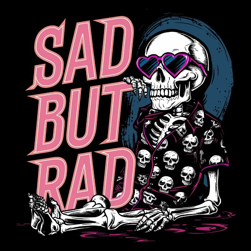 Cool goth look with depth