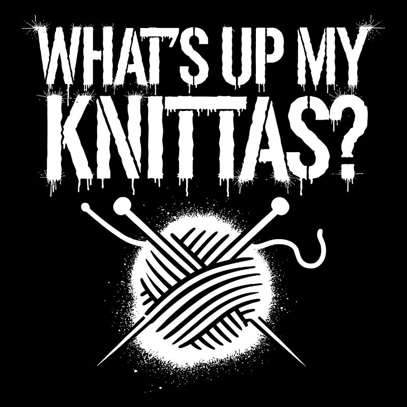 Creative humor for knitting lovers