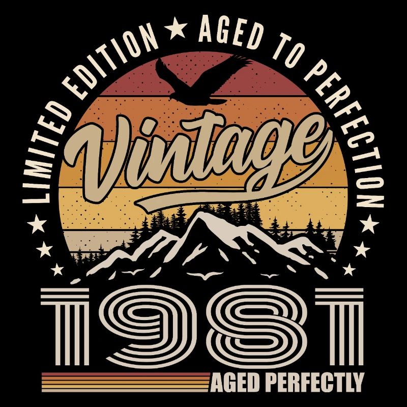 1981 Gift 44th Anniversary 1981 Vintage 1981