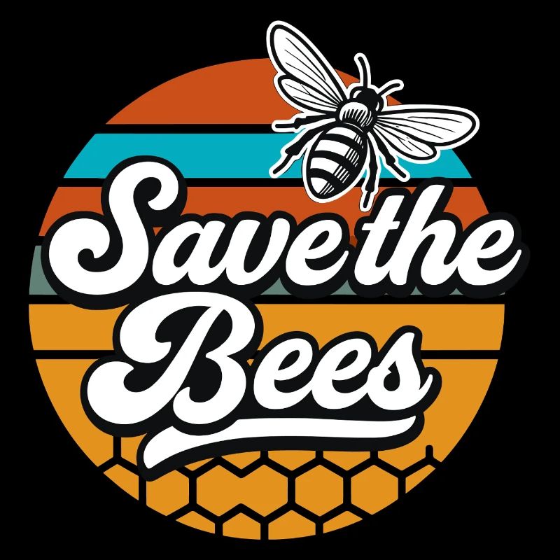 Save the Bees Retro