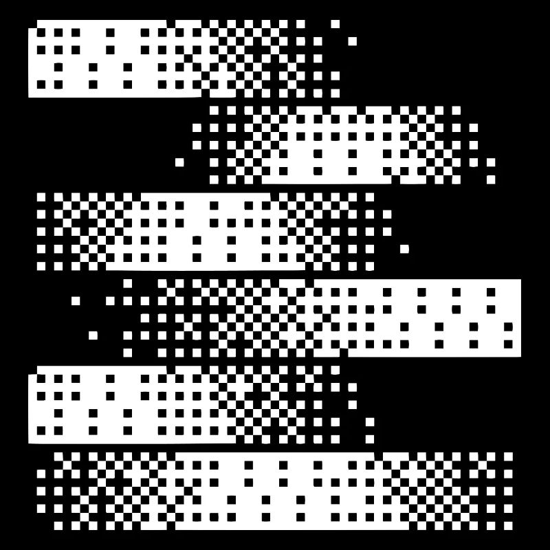 Abstract Digital Pixel Pattern