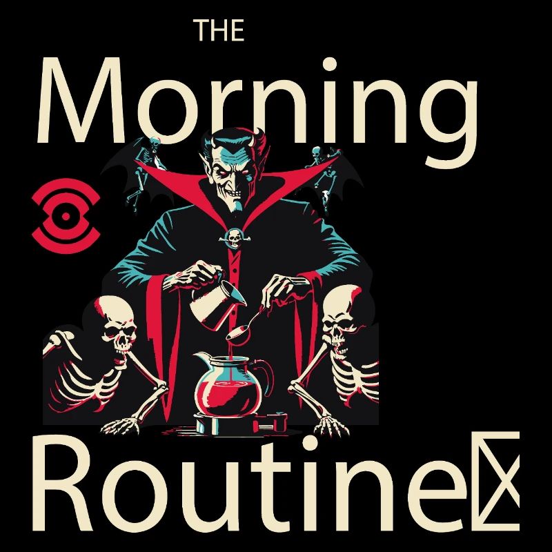 Routine matinale effrayante