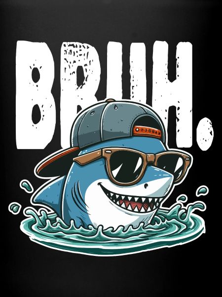 Requin swag surfeur Bruh