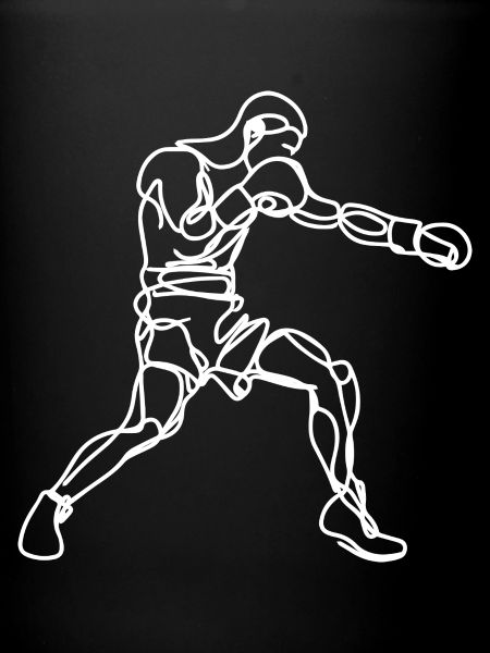 Boxer Drawing