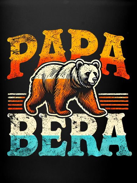 Papa Ours Style Rétro, Pères