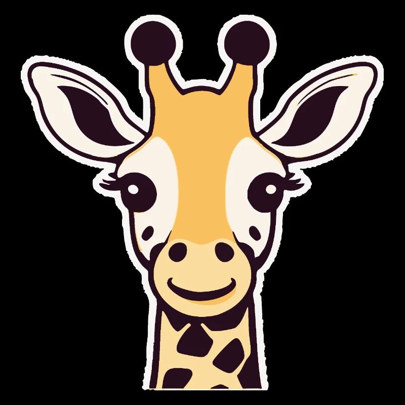 Cute Giraffe (Head)