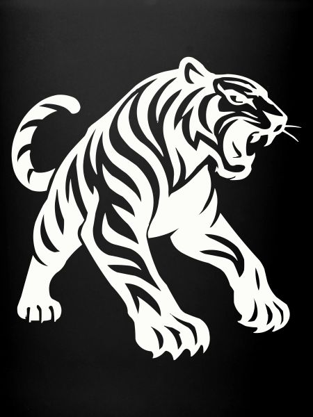 Tiger Silhouette