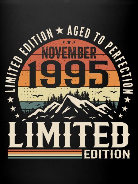 Novembre 1995 Anniversaire Rétro Unique