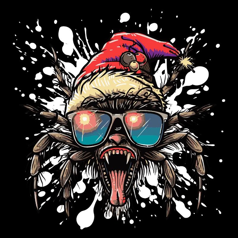 Tarantula Weihnachten Lustig