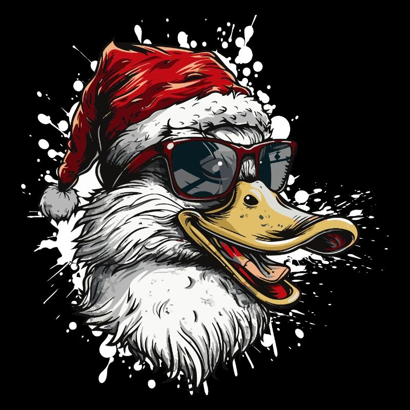 Canard Noël Drôle
