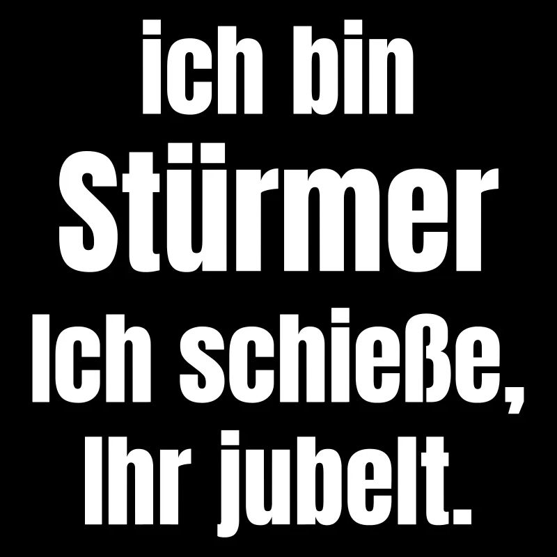 Ich bin Stürmer – Torjubel Design