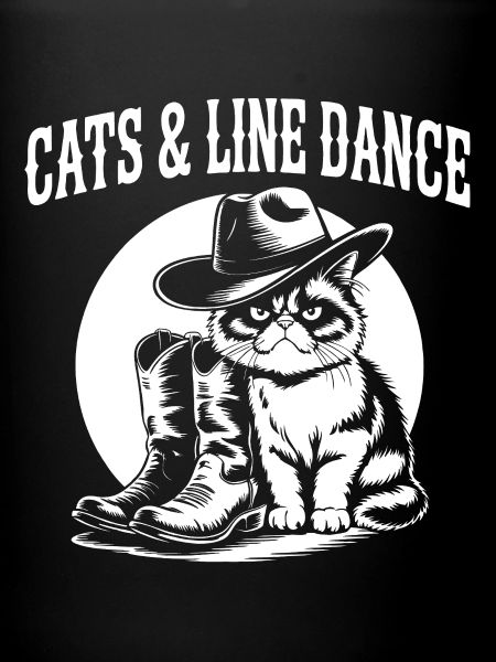 Cat Line Dance Cowboy