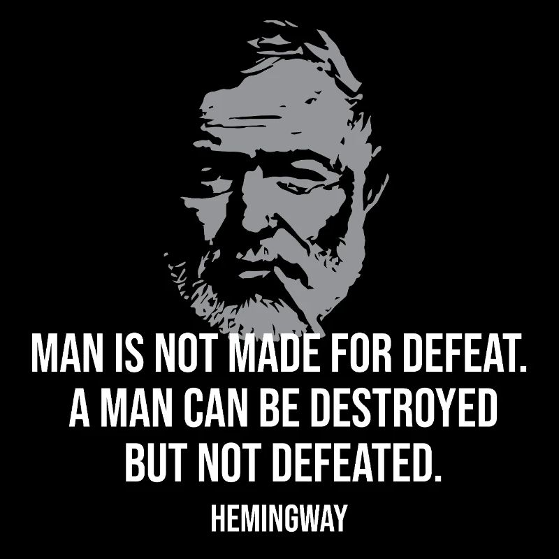 Ernest Hemingways Zitat
