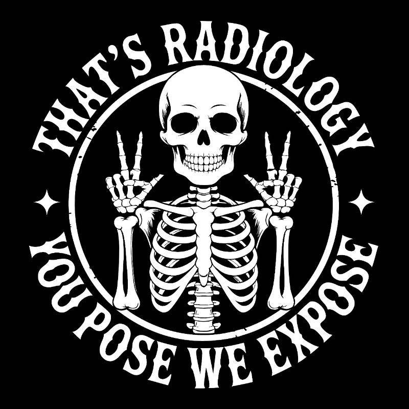 Skeleton Radiology Logo Motif