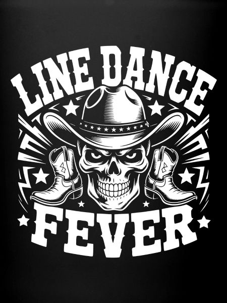 Line Dance Fever Skull