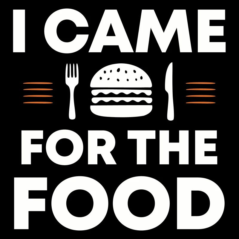 Ich kam wegen des Essens | Came for the food