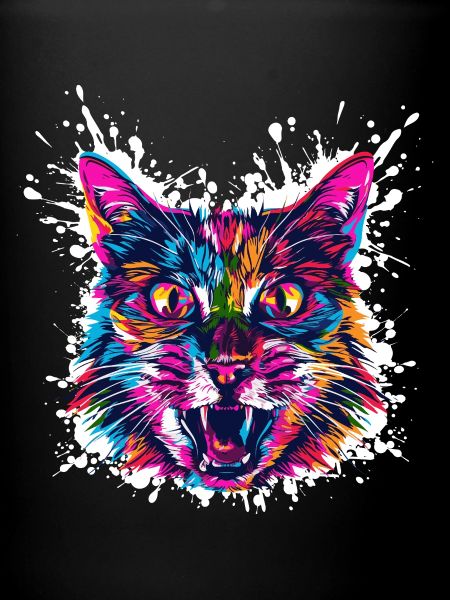Cat Art Graffiti