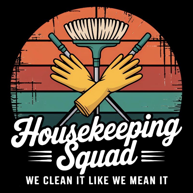 Funny Cleaning Design