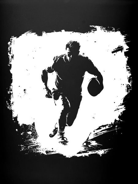 Art de rue du rugby
