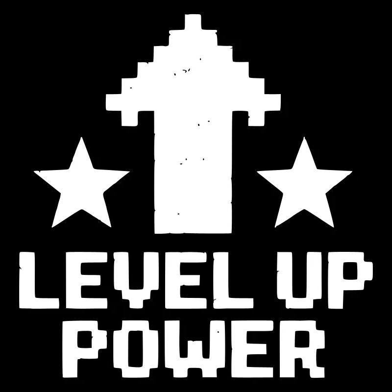 Monte de niveau en puissance Pixel Art