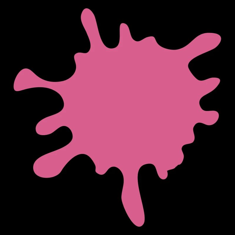 Éclaboussure de peinture rose