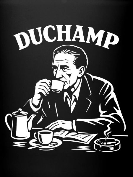 Marcel Duchamp Dada Kaffeeporträt