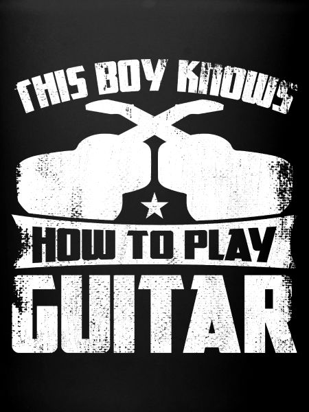 Guitariste drôle