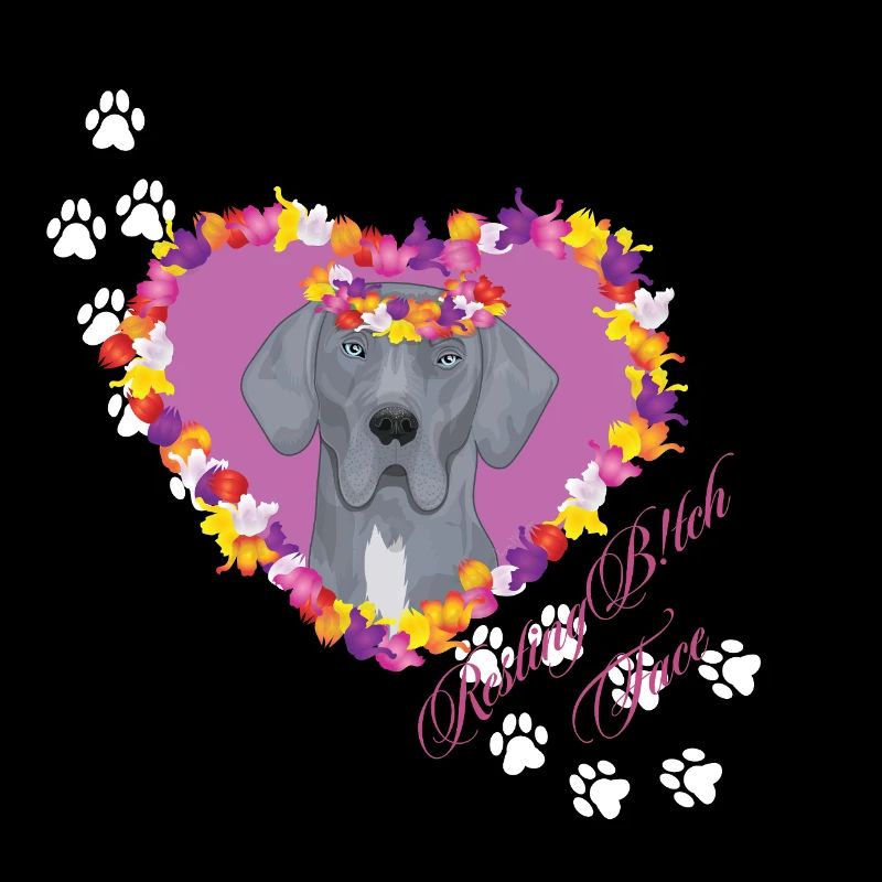 Resting B!tch Face Great Dane