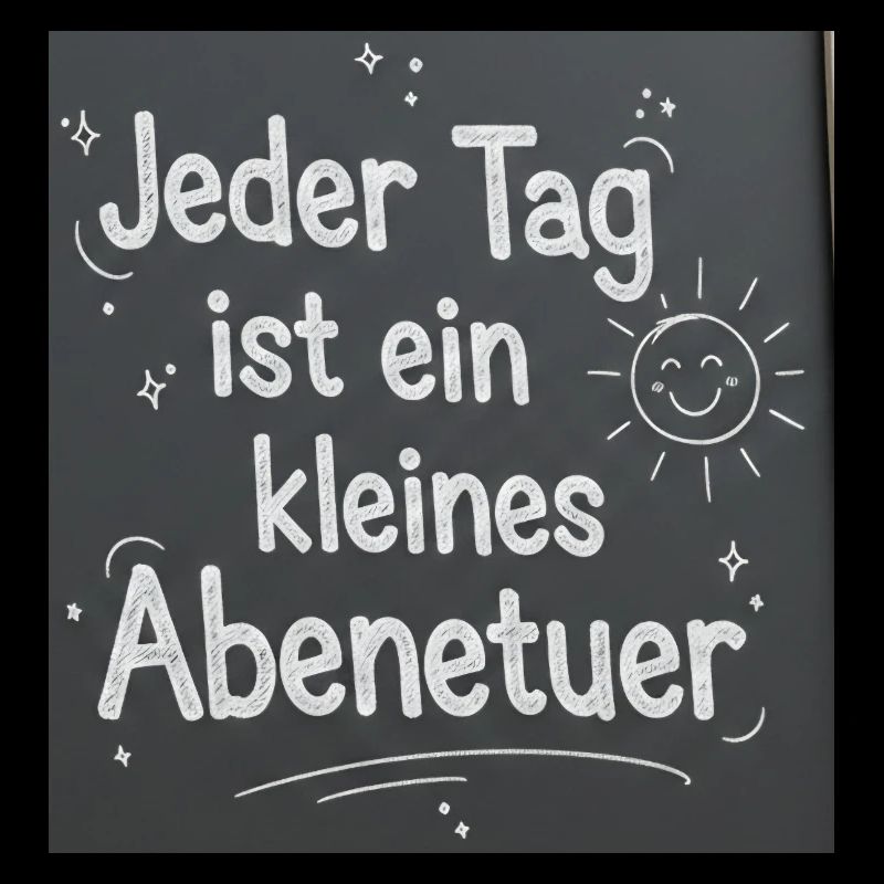 Jeder Tag ist ein kleines Abenteuer