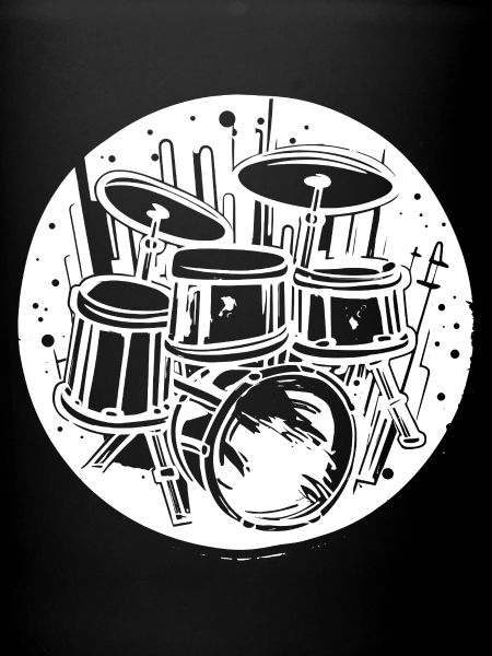 Dessin de batterie