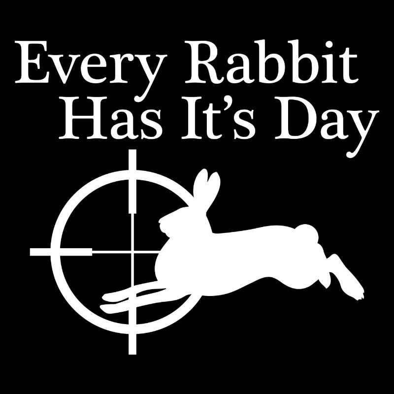 Hunt, Hunter, Halali, Gift, Rabbit, Rabbit