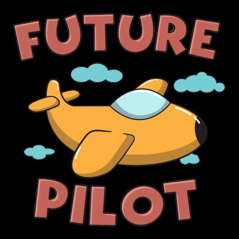 Zukünftiges Pilot Geschenk