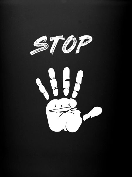 Stop Hand Design