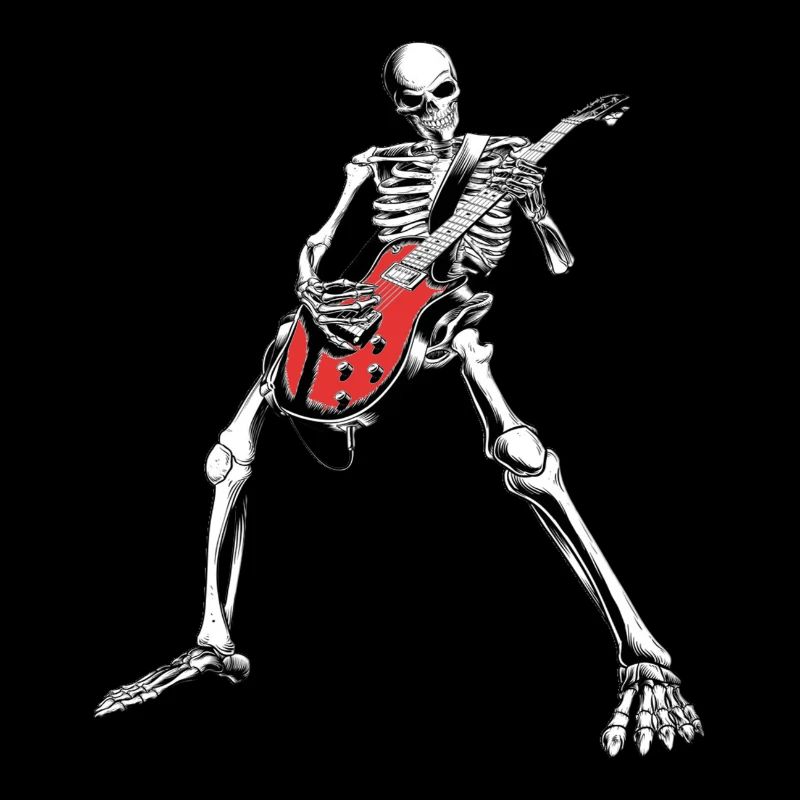Skelleton Guitar