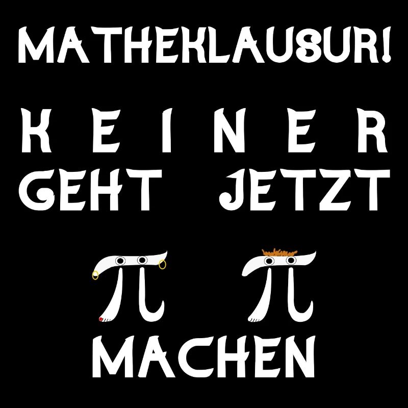 Mathe Lehrer Matheklausur Sprüche lustig Geschenk