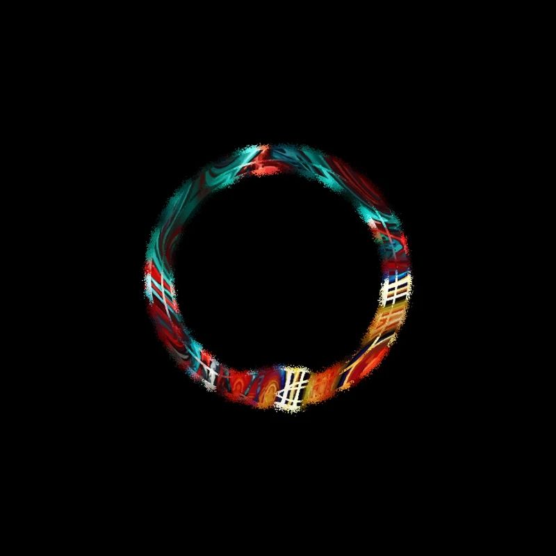Ouroboros Couleurs Psychédéliques