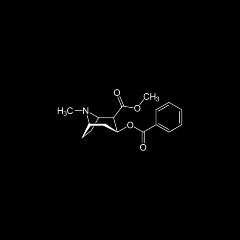 Cocaine Structure Formula Gift Chemistry Students