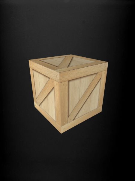 Crate box en bois