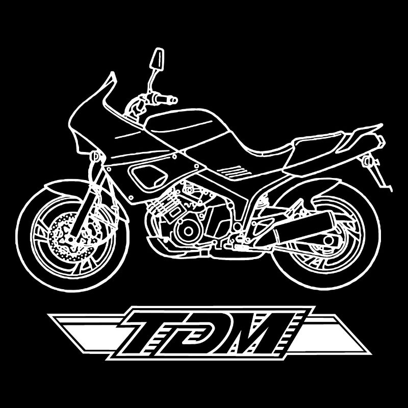 TDM 850 3VD Blanc