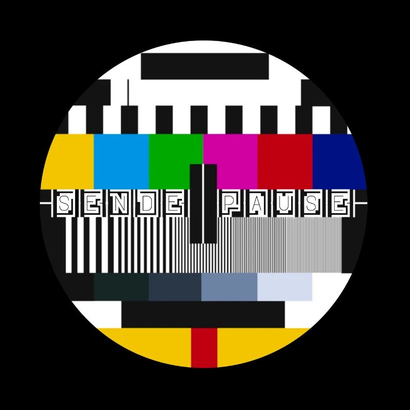 Sendepause - Testbild - Philips PM5544 - Oldschool